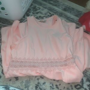 Iris pink cut out dress